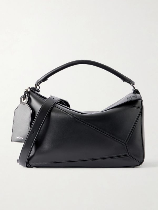 Puzzle Featherlight Large Leather Messenger Bag Puzzle Featherlight Large Leather Messenger Bag
