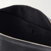 Loop Logo-Debossed Leather Messenger Bag - E1 Loop Logo-Debossed Leather Messenger Bag - E1