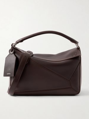 Puzzle Featherlight Large Leather Messenger Bag Puzzle Featherlight Large Leather Messenger Bag