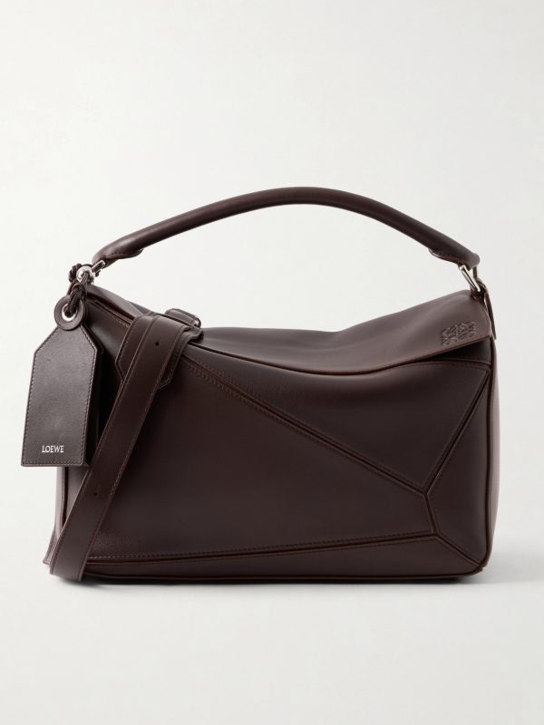 Puzzle Featherlight Large Leather Messenger Bag Puzzle Featherlight Large Leather Messenger Bag