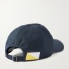 Logo-Appliquéd Cotton Baseball Cap - BK