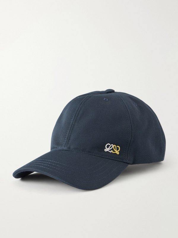 Logo-Appliquéd Cotton Baseball Cap