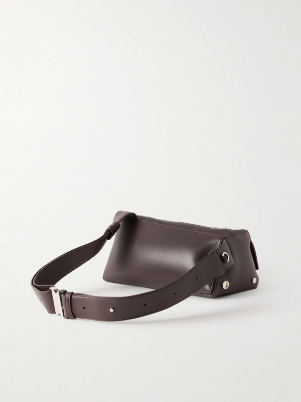 Puzzle Featherlight Sling Leather Belt Bag - BK Puzzle Featherlight Sling Leather Belt Bag - BK