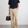 Anagram-Embroidered Cotton-Jersey T-Shirt - OU Anagram-Embroidered Cotton-Jersey T-Shirt - OU