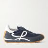 Flow Runner 2.0 Suede-Trimmed Shell Sneakers Flow Runner 2.0 Suede-Trimmed Shell Sneakers