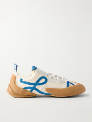 Grip Suede-Trimmed Nylon Sneakers Grip Suede-Trimmed Nylon Sneakers