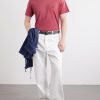 Anagram-Embroidered Cotton-Jersey T-Shirt - OU Anagram-Embroidered Cotton-Jersey T-Shirt - OU