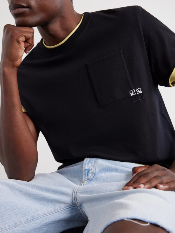 Anagram-Embroidered Cotton-Jersey T-Shirt - CU Anagram-Embroidered Cotton-Jersey T-Shirt - CU