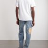 Anagram-Embroidered Cotton-Jersey T-Shirt - BK Anagram-Embroidered Cotton-Jersey T-Shirt - BK