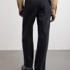 Wide-Leg Anagram-Embroidered Jeans - BK Wide-Leg Anagram-Embroidered Jeans - BK