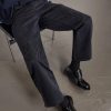 Wide-Leg Anagram-Embroidered Jeans - E1 Wide-Leg Anagram-Embroidered Jeans - E1