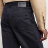 Wide-Leg Anagram-Embroidered Jeans - E2 Wide-Leg Anagram-Embroidered Jeans - E2