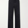Wide-Leg Anagram-Embroidered Jeans Wide-Leg Anagram-Embroidered Jeans