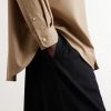 Anagram-Embroidered Cotton Shirt - E2 Anagram-Embroidered Cotton Shirt - E2