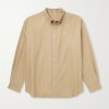 Anagram-Embroidered Cotton Shirt Anagram-Embroidered Cotton Shirt