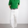Anagram-Embroidered Cotton-Piqué Polo Shirt - OU Anagram-Embroidered Cotton-Piqué Polo Shirt - OU