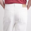 Wide-Leg Anagram-Embroidered Jeans - CU Wide-Leg Anagram-Embroidered Jeans - CU