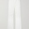 Wide-Leg Anagram-Embroidered Jeans Wide-Leg Anagram-Embroidered Jeans