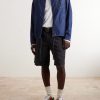 Anagram-Appliqué Cotton Chambray Jacket - OU