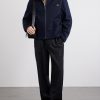 Logo-Embroidered Cotton-Twill Jacket - OU Logo-Embroidered Cotton-Twill Jacket - OU