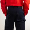 Logo-Embroidered Wide-Leg Cotton-Blend Drill Trousers - E2 Logo-Embroidered Wide-Leg Cotton-Blend Drill Trousers - E2