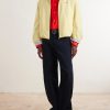 Logo-Embroidered Wide-Leg Cotton-Blend Drill Trousers - OU Logo-Embroidered Wide-Leg Cotton-Blend Drill Trousers - OU