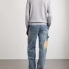 Anagram-Embroidered Wool-Blend Sweater - BK Anagram-Embroidered Wool-Blend Sweater - BK