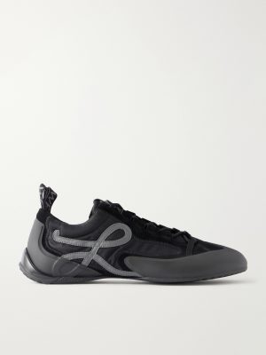 Grip Suede-Trimmed Nylon Sneakers Grip Suede-Trimmed Nylon Sneakers