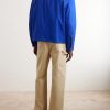Suede-Trimmed Cotton Jacket - BK Suede-Trimmed Cotton Jacket - BK