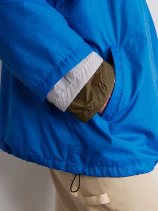 Logo-Embroidered Shell Jacket - E1 Logo-Embroidered Shell Jacket - E1