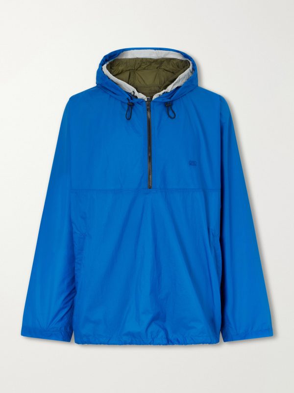 Logo-Embroidered Shell Jacket Logo-Embroidered Shell Jacket