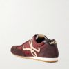 Ballet Runner 2.0 Suede-Trimmed Sneakers - BK