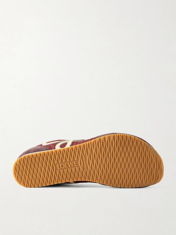 Ballet Runner 2.0 Suede-Trimmed Sneakers - E1