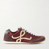 Ballet Runner 2.0 Suede-Trimmed Sneakers