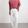 Anagram-Embroidered Cotton-Jersey Sweatshirt - OU