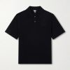 Anagram-Embroidered Cotton-Piqué Polo Shirt Anagram-Embroidered Cotton-Piqué Polo Shirt