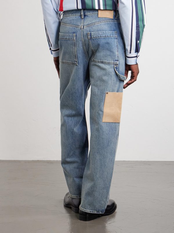 Wide-Leg Baggy Jeans - BK