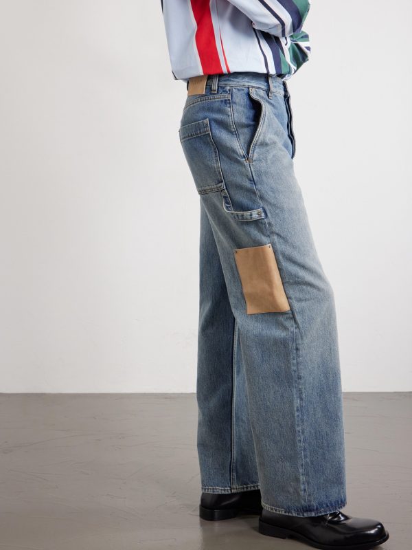 Wide-Leg Baggy Jeans - E1