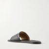 Origami Leather Sandals - BK