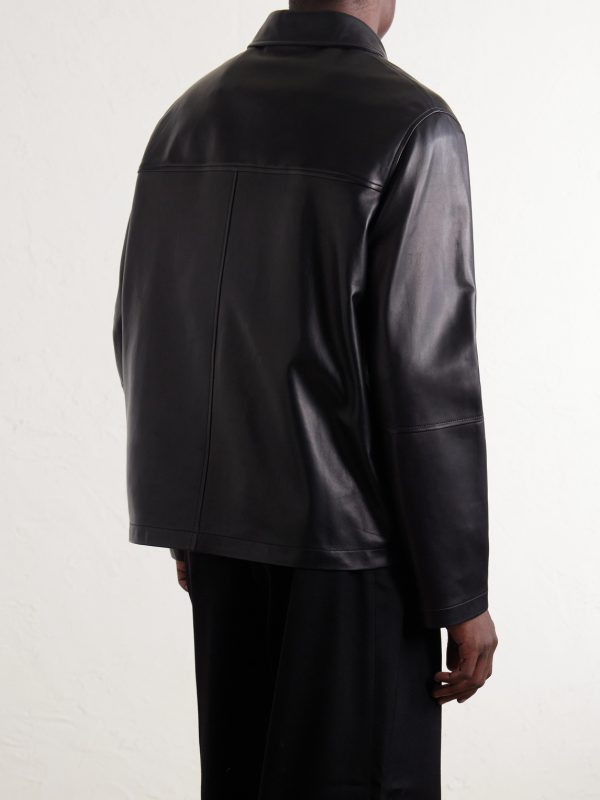 Workwear Leather Jacket - BK Workwear Leather Jacket - BK