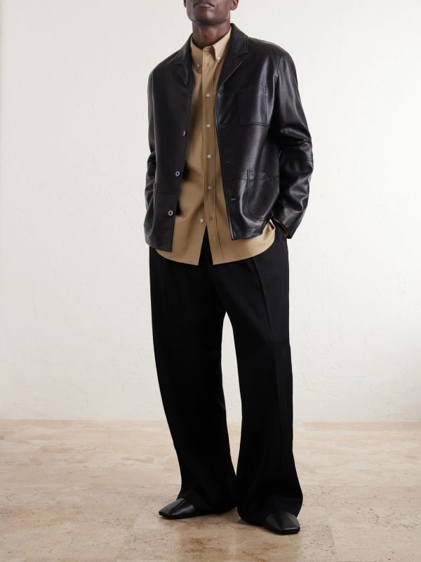 Workwear Leather Jacket - OU Workwear Leather Jacket - OU