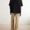 Logo-Embroidered Short-Sleeve Wool-Blend Shirt - BK