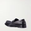 Bobine Anagram-Debossed Leather Loafers - BK Bobine Anagram-Debossed Leather Loafers - BK