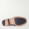 Bobine Anagram-Debossed Leather Loafers - E1 Bobine Anagram-Debossed Leather Loafers - E1