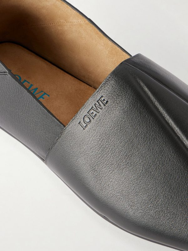 Origami Leather Slippers - CU