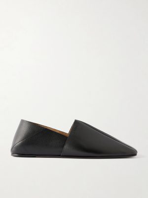 Origami Leather Slippers Origami Leather Slippers