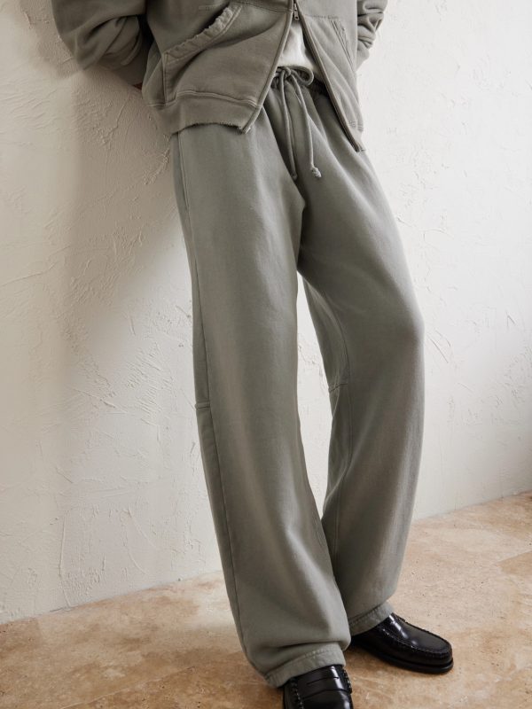 Cotton-Fleece Drawstring Sweatpants - CU Cotton-Fleece Drawstring Sweatpants - CU