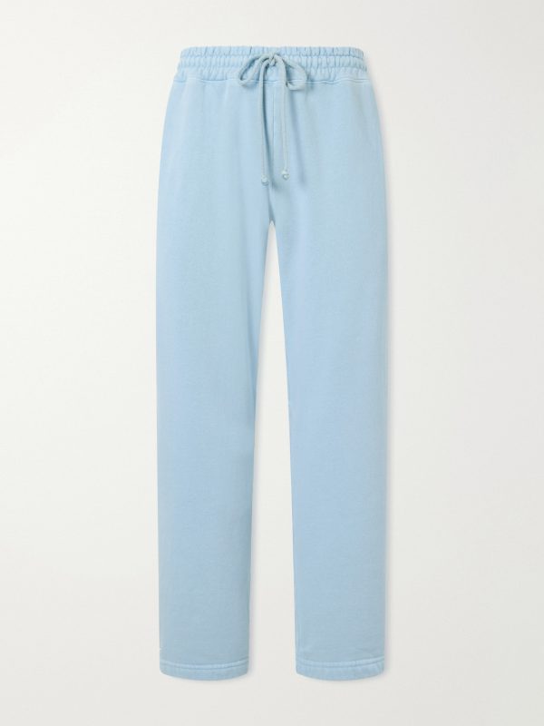 Cotton-Fleece Drawstring Sweatpants