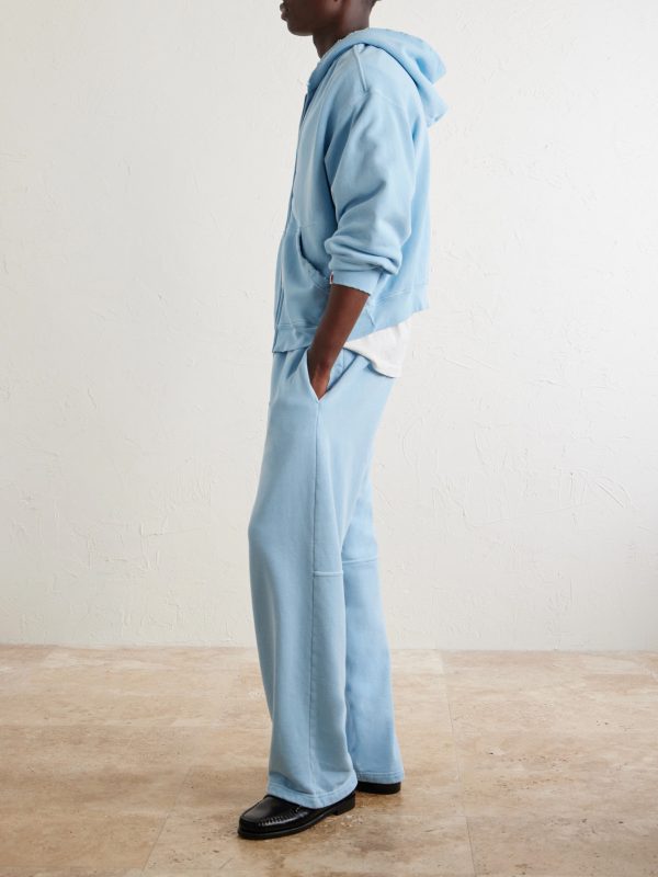 Cotton-Fleece Drawstring Sweatpants - OU