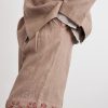 Straight-Leg Embellished Pleated Shorts - E1 Straight-Leg Embellished Pleated Shorts - E1